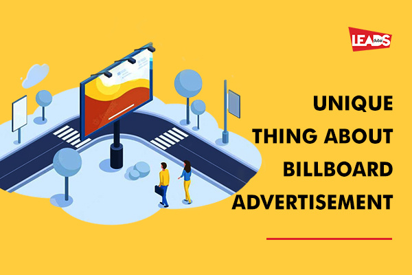 Unique Thing About Billboard Advertisement