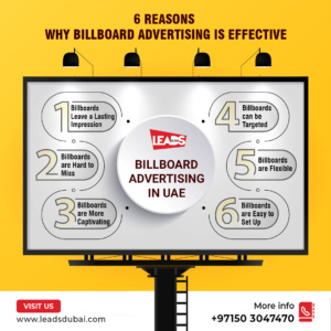 Billboard Advertising In UAE - 6 Reasons Why They Are Effective.