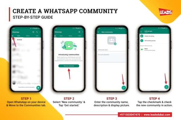 WhatsApp Community Features