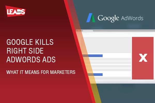 right side adwords ads. 