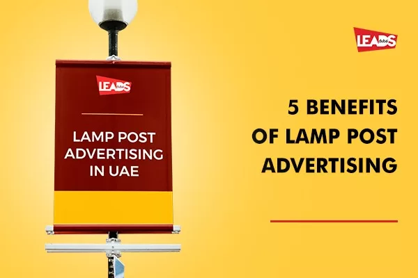 Lamp Post Advertising in Dubai 