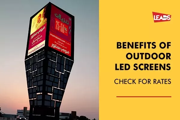 Outdoor LED Screen Benefits - Rates Available
