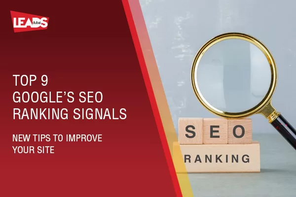 SEO Ranking Signals 