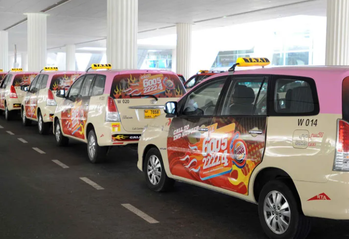 Taxi Advertising in Dubai 