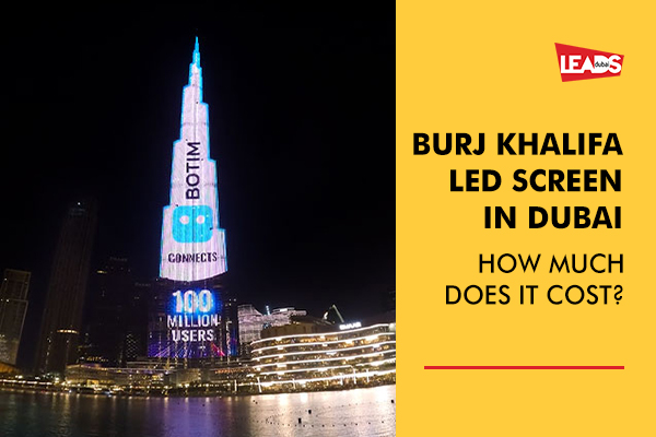 Burj Khalifa LED Screen 