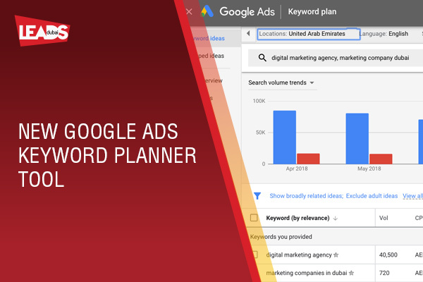 New Google Ads Keyword Planner